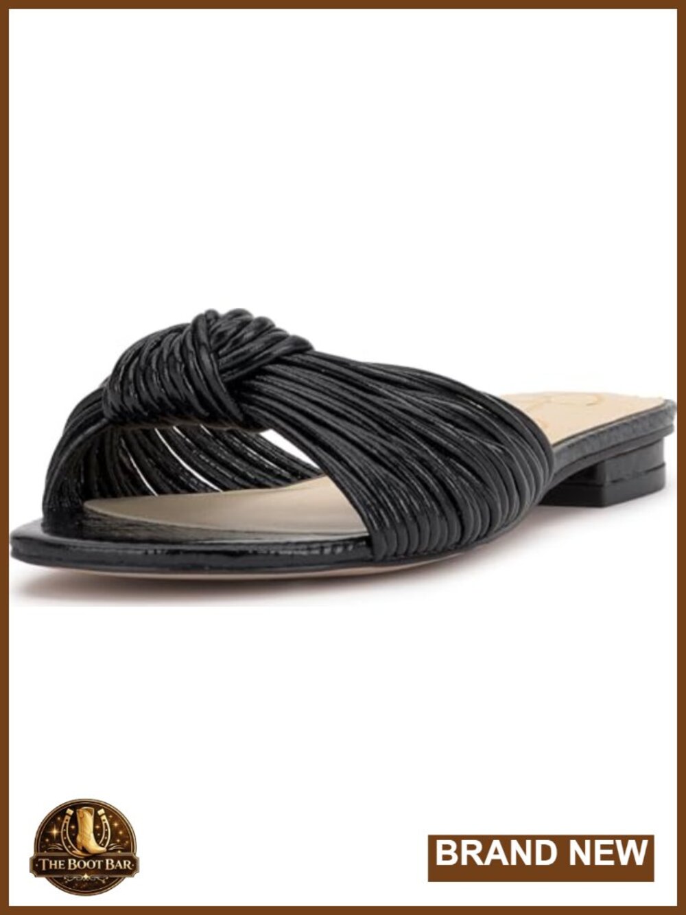 Jessica Simpson Dydra Knotted Flat Sandal Slip On Slide